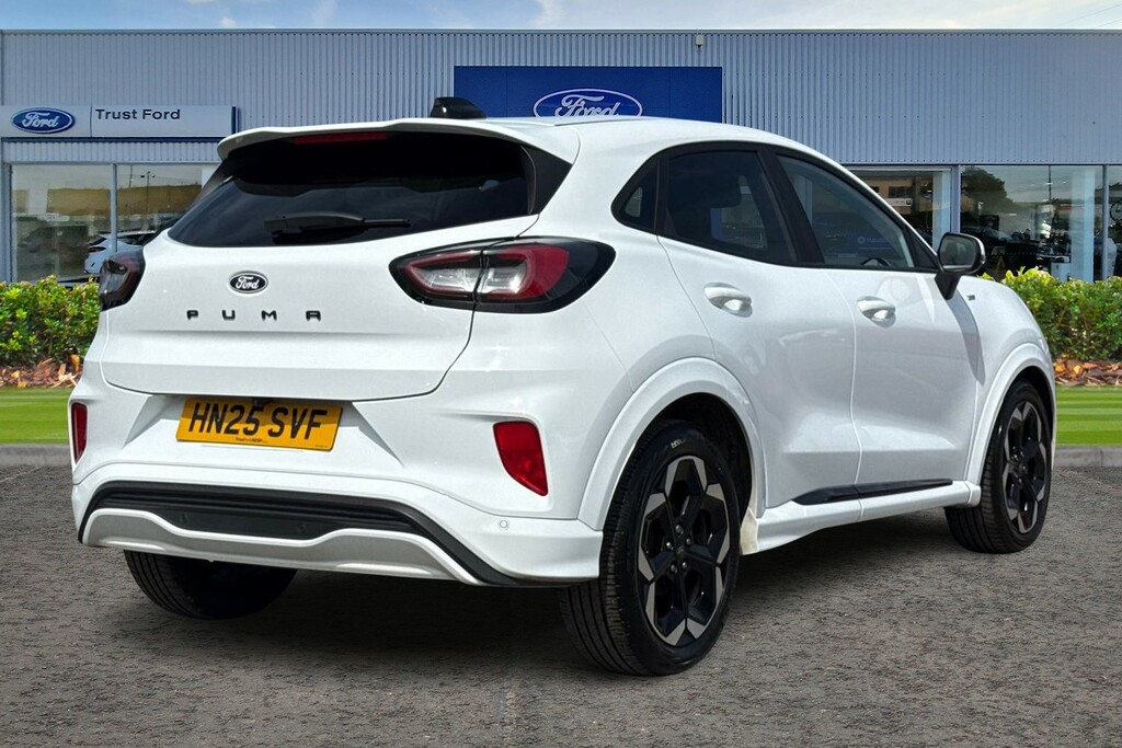 Ford Puma 1.0 Ecoboost Hybrid Mhev St-line X 5Dr- With Power HN25SVF White #4