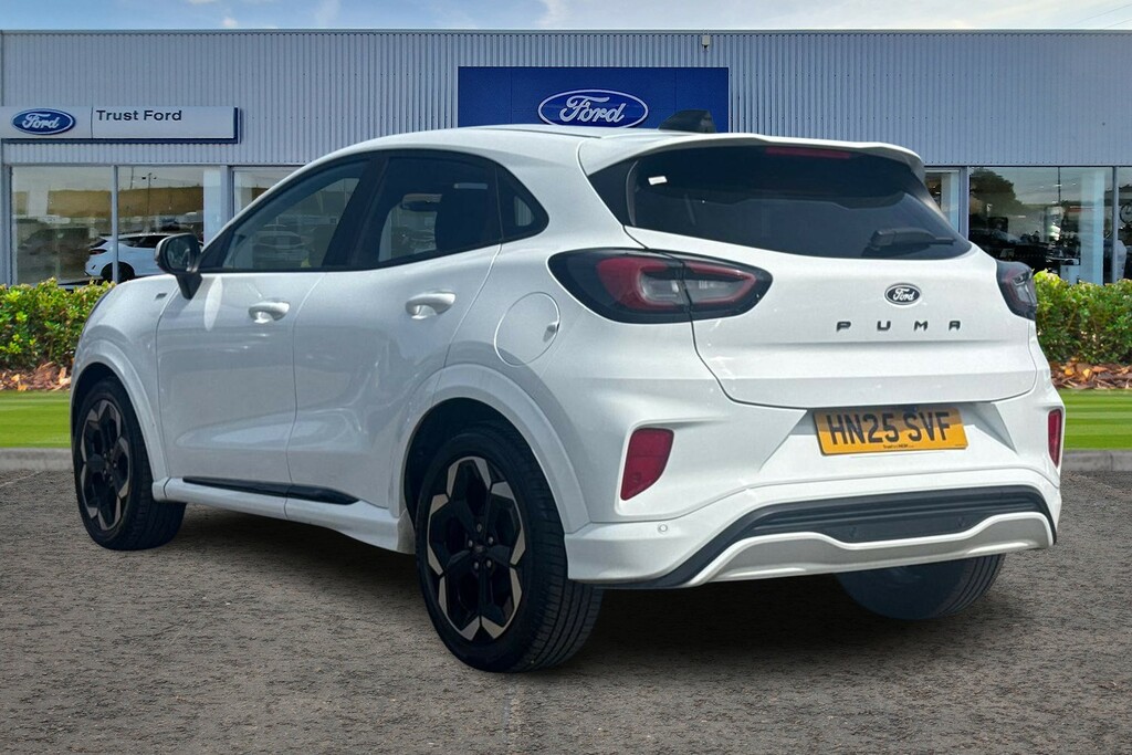 Ford Puma 1.0 Ecoboost Hybrid Mhev St-line X 5Dr- With Power HN25SVF White #2