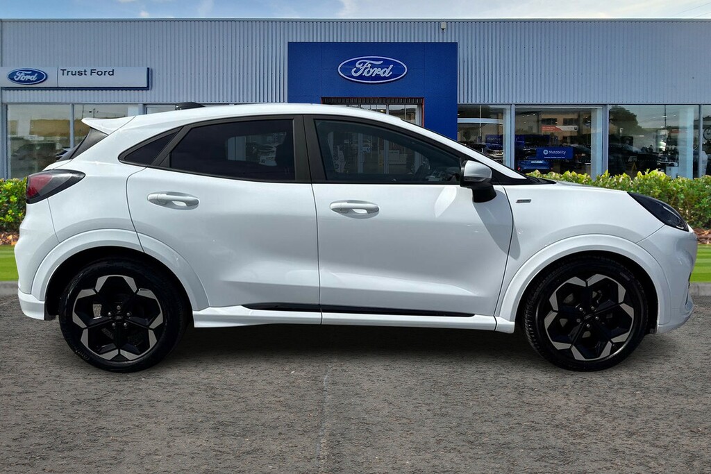 Ford Puma 1.0 Ecoboost Hybrid Mhev St-line X 5Dr- With Power HN25SVF White #3