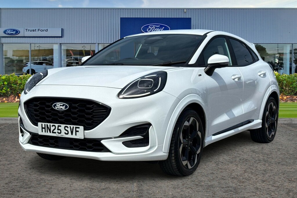 Ford Puma 1.0 Ecoboost Hybrid Mhev St-line X 5Dr- With Power HN25SVF White #5