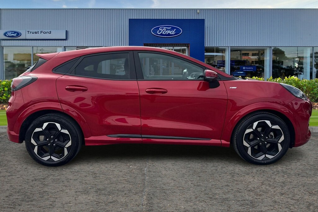 Ford Puma 1.0 Ecoboost Hybrid Mhev St-line X 5Dr- With Drive RX25NTK Red #3