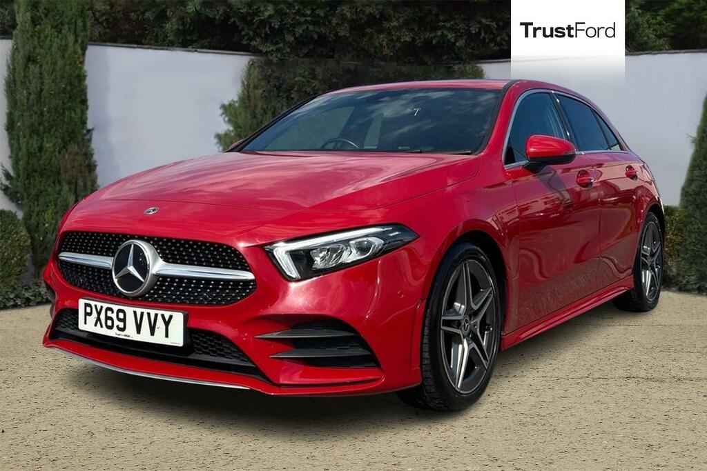 Mercedes-Benz A Class A180d Amg Line Executive PX69VVY Red #5