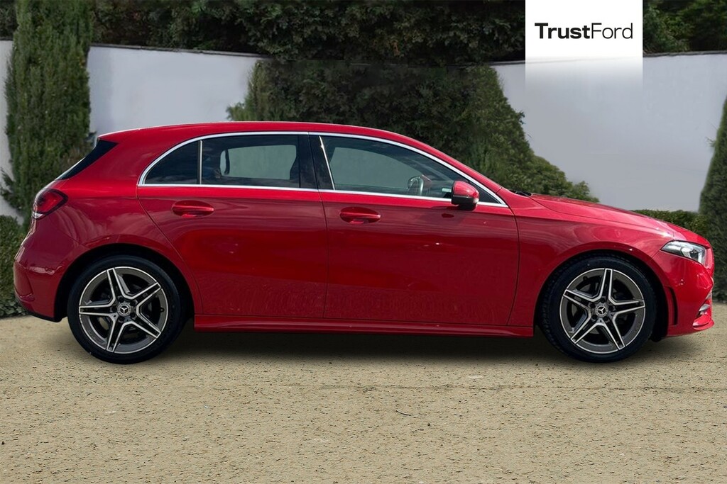 Mercedes-Benz A Class A180d Amg Line Executive PX69VVY Red #3