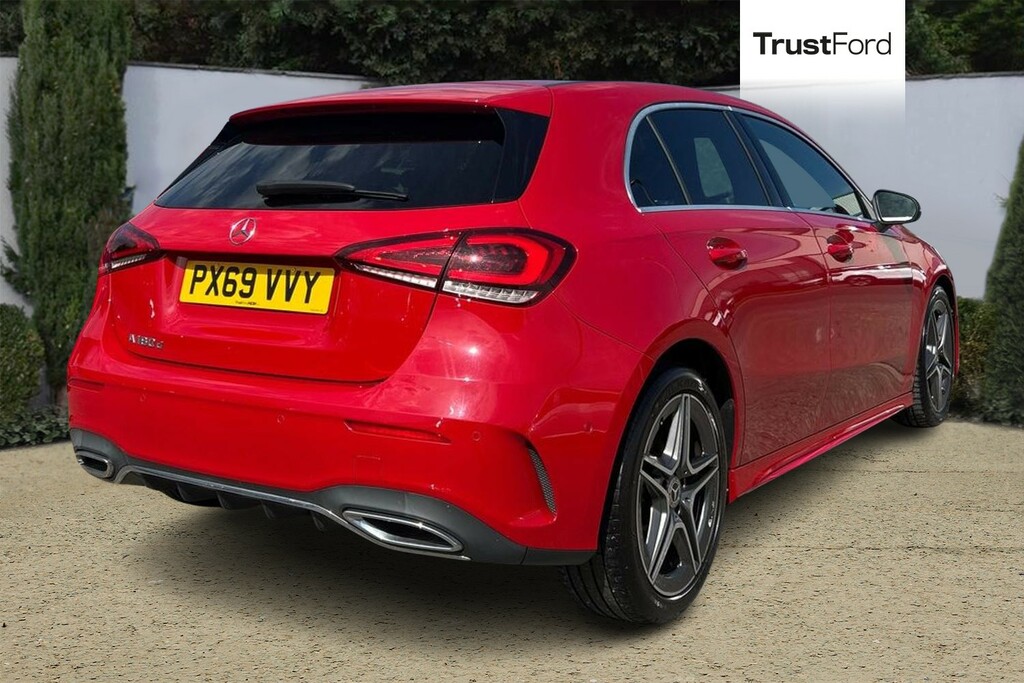 Mercedes-Benz A Class A180d Amg Line Executive PX69VVY Red #4