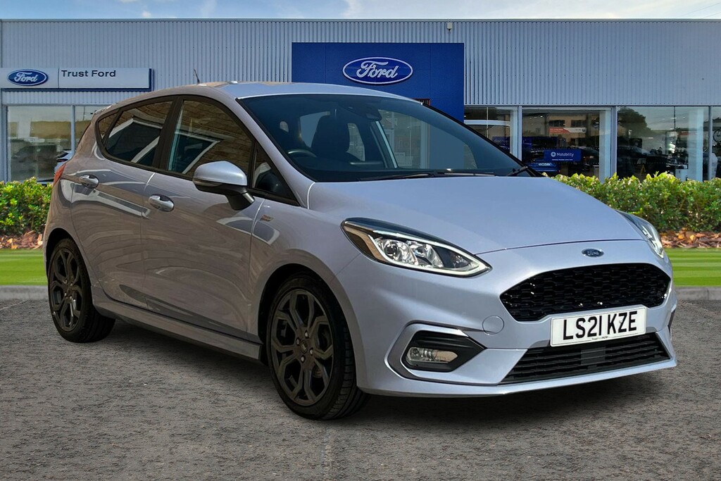 Ford Fiesta 1.0T Ecoboost Mhev St-line Edition Hatchback P Blue