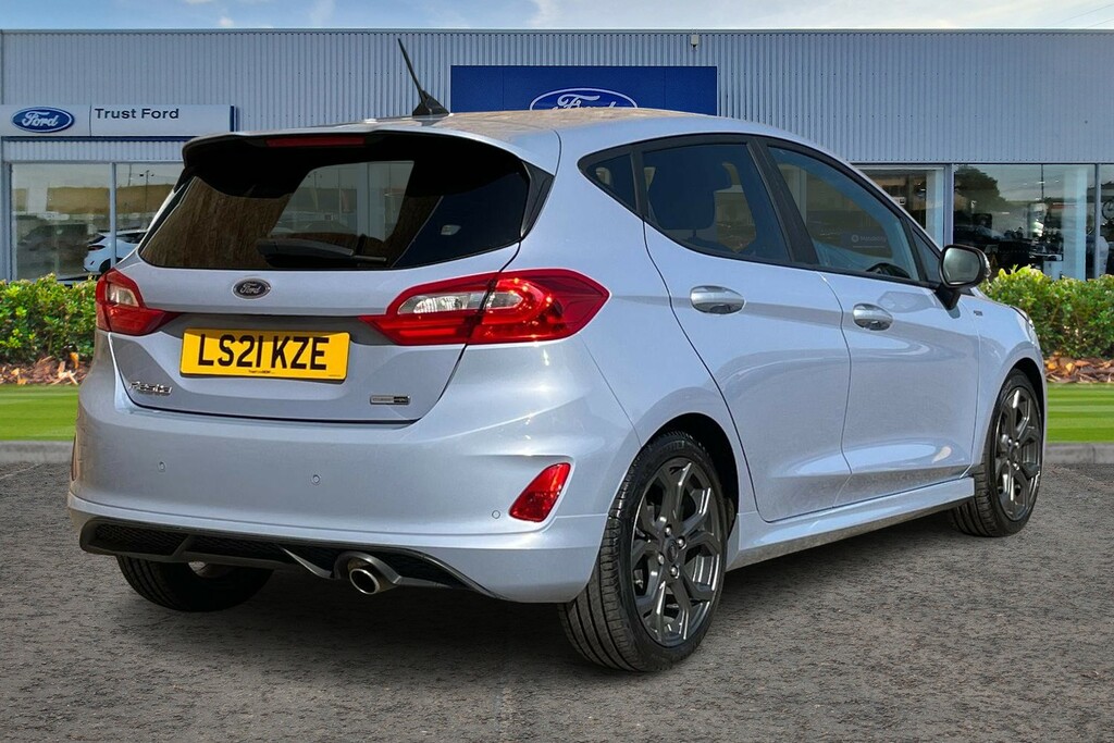 Ford Fiesta 1.0T Ecoboost Mhev St-line Edition Hatchback P LS21KZE Blue #4