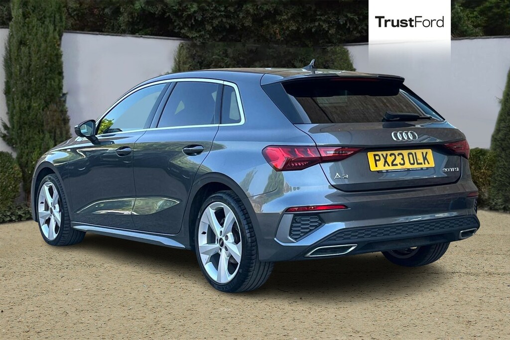 Audi A3 30 Tfsi S Line PX23OLK Grey #2