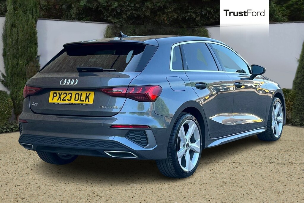 Audi A3 30 Tfsi S Line PX23OLK Grey #4
