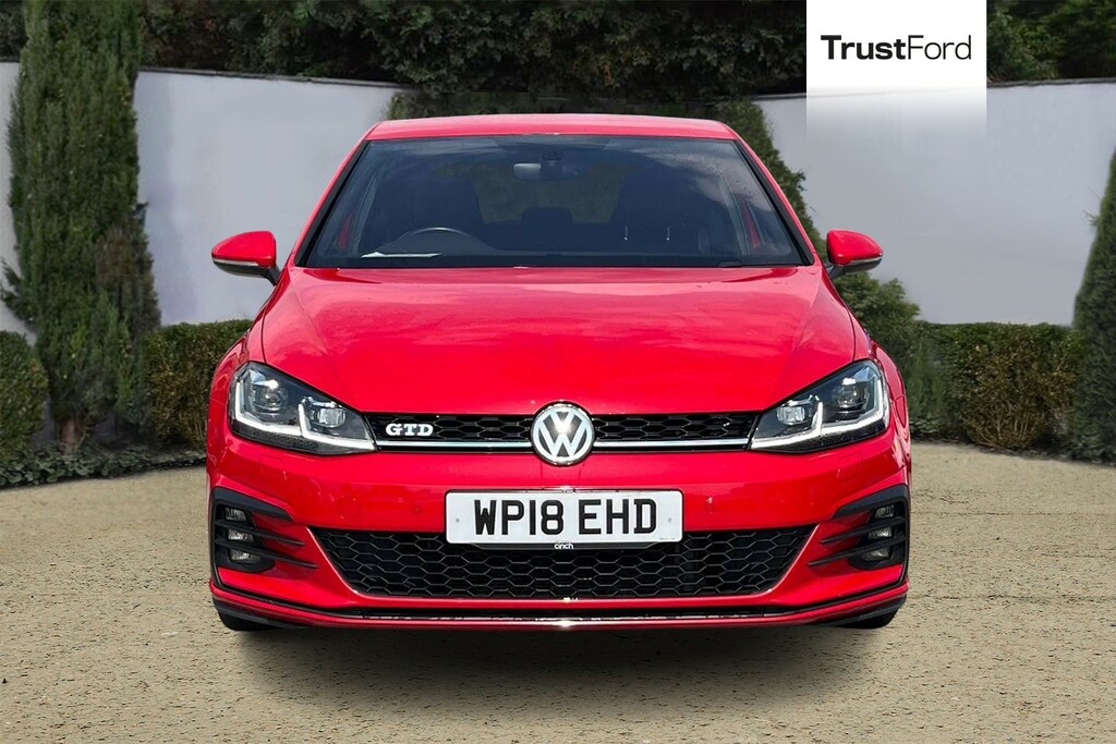 Volkswagen Golf 2.0 Tdi Gtd Hatchback Dsg Euro 6 S S WP18EHD Red #6