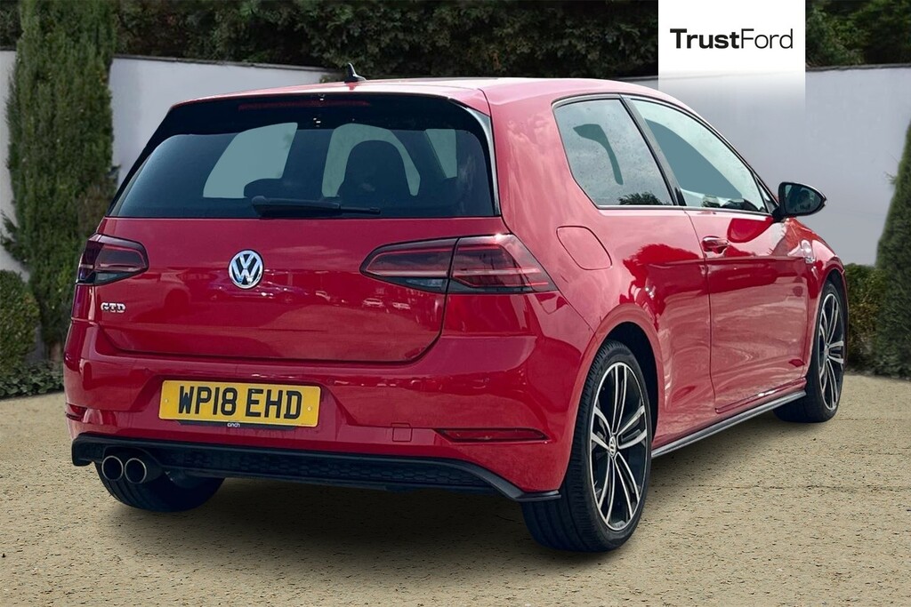 Volkswagen Golf 2.0 Tdi Gtd Hatchback Dsg Euro 6 S S WP18EHD Red #4