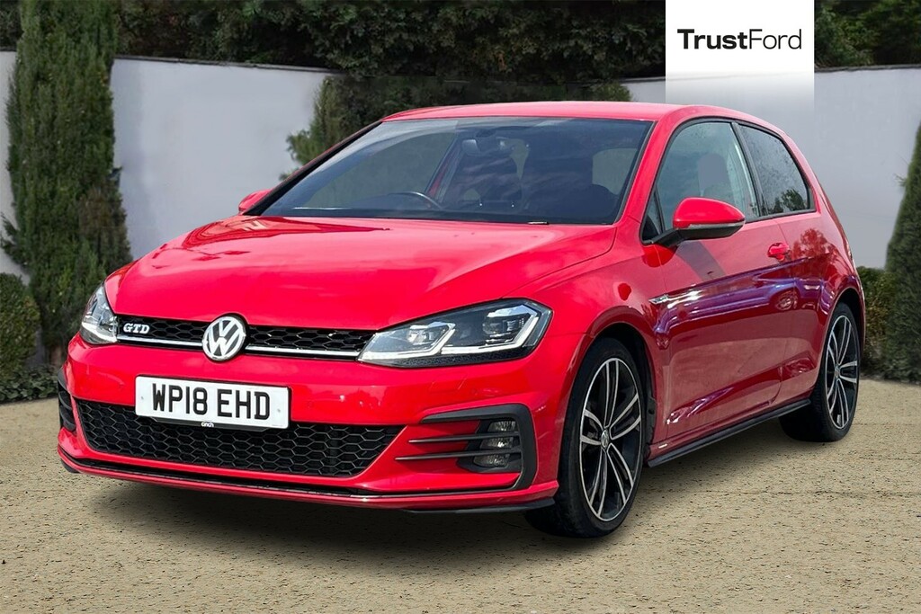 Volkswagen Golf 2.0 Tdi Gtd Hatchback Dsg Euro 6 S S WP18EHD Red #5