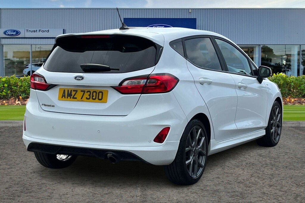 Ford Fiesta 1.0T Ecoboost St-line Hatchback - Rear Sensors AMZ7300 White #4