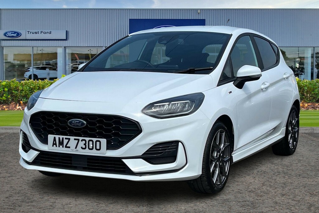 Ford Fiesta 1.0T Ecoboost St-line Hatchback - Rear Sensors AMZ7300 White #5