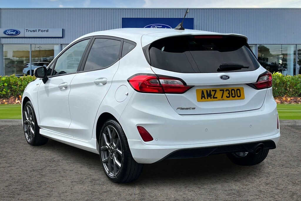 Ford Fiesta 1.0T Ecoboost St-line Hatchback - Rear Sensors AMZ7300 White #2