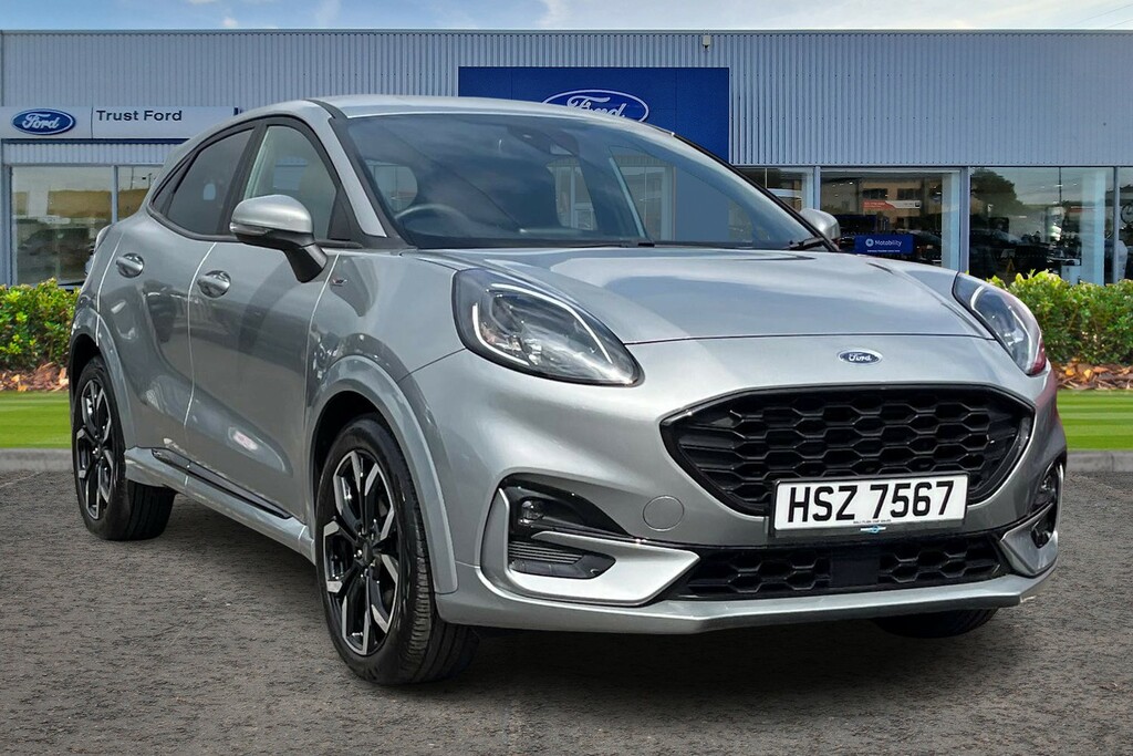 Ford Puma 1.0T Ecoboost Mhev St-line X - Wireless Chargi Silver