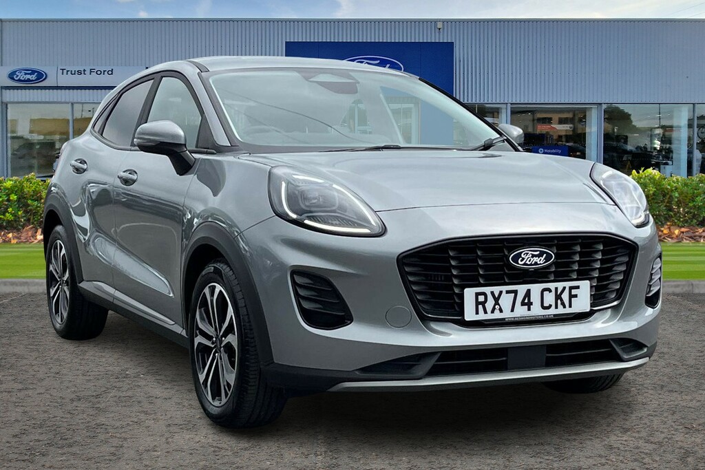Ford Puma 1.0T Ecoboost Mhev Titanium Suv - Wirel RX74CKF Silver #2