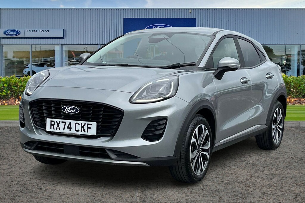 Ford Puma 1.0T Ecoboost Mhev Titanium Suv - Wirel RX74CKF Silver #6