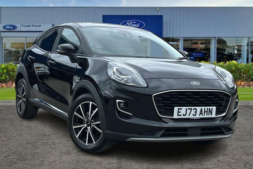 Ford Puma 1.0 Titanium Sync3 Navigaton Rear Parking Sensors Black