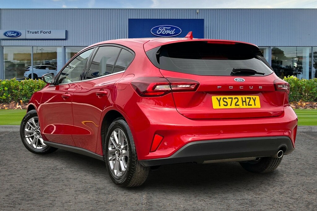 Ford Focus 1.0 Ecoboost 125 Titanium Edition YS72HZY Red #2