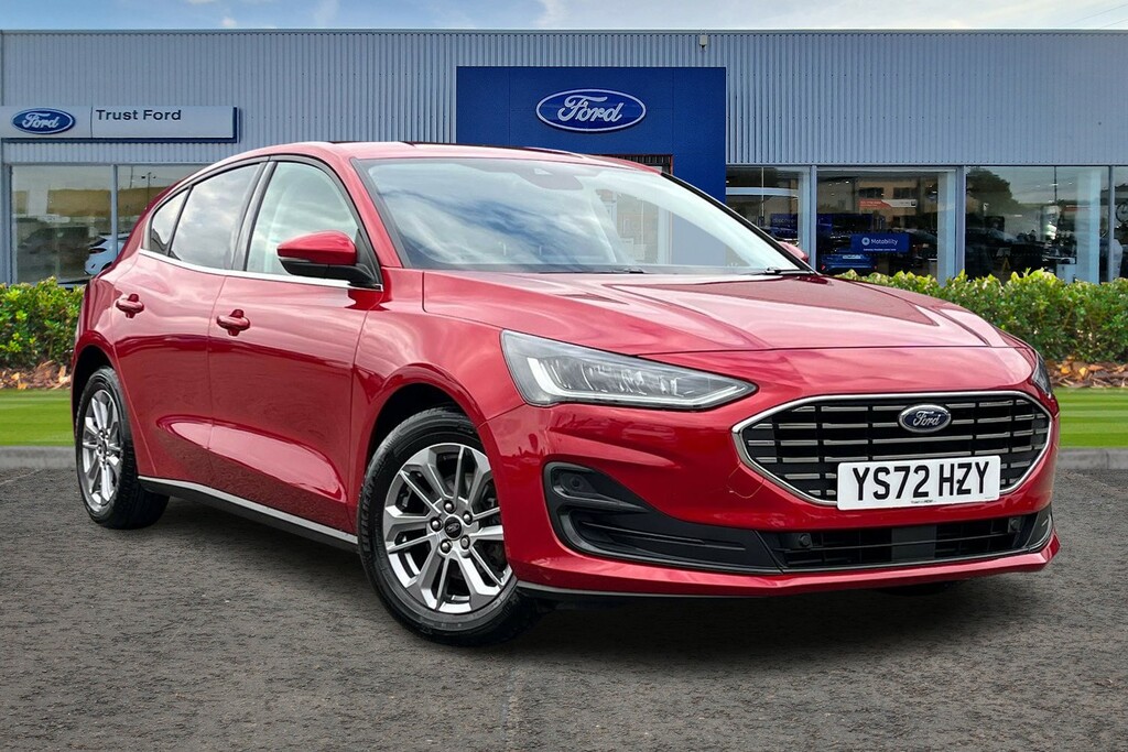 Ford Focus 1.0 Ecoboost 125 Titanium Edition Red