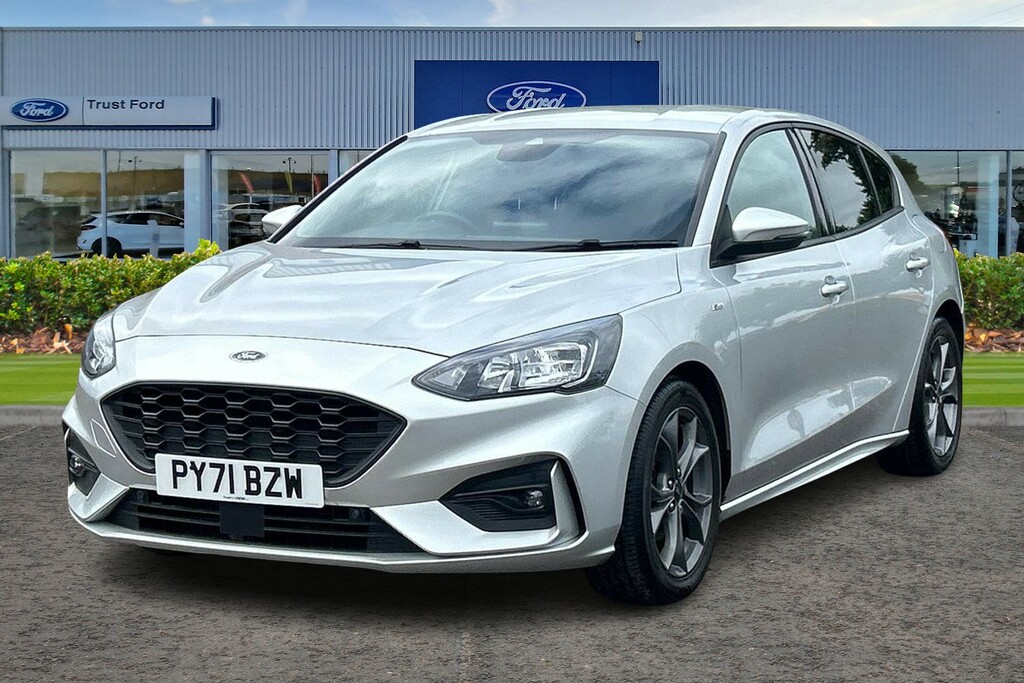Ford Focus 1.0 Ecoboost 125 St-line Edition PY71BZW Silver #5