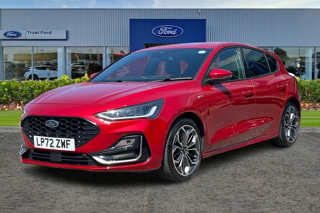 Ford Focus 1.0T Ecoboost Mhev St-line Vignale Hatchback P Red #5