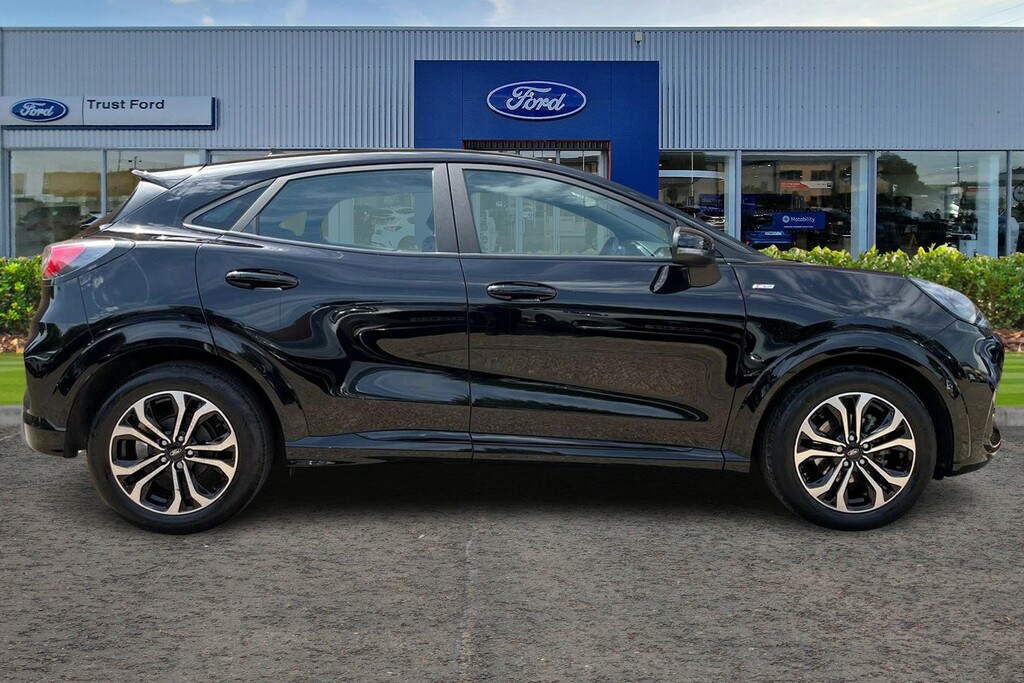 Ford Puma 1.0 Ecoboost Hybrid Mhev St-line Dct BT23UAE Black #3