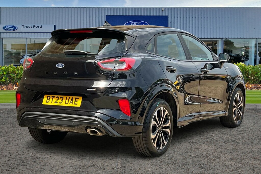 Ford Puma 1.0 Ecoboost Hybrid Mhev St-line Dct BT23UAE Black #4