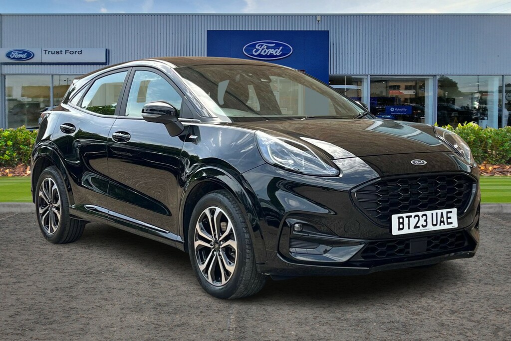 Ford Puma 1.0 Ecoboost Hybrid Mhev St-line Dct Black