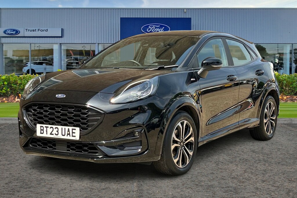 Ford Puma 1.0 Ecoboost Hybrid Mhev St-line Dct BT23UAE Black #5