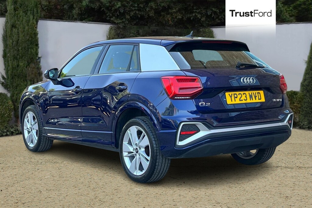 Audi Q2 35 Tfsi S Line S Tronic YP23WVD Blue #2