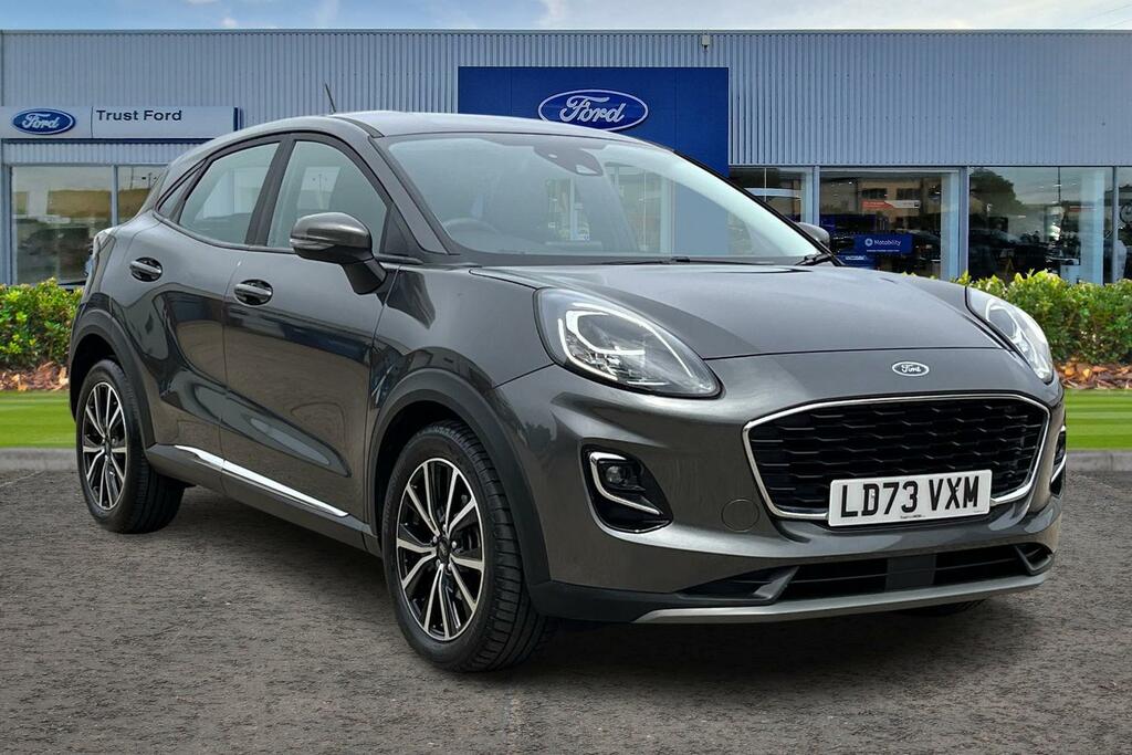 Ford Puma 1.0T Ecoboost Mhev Titanium Suv Hybrid Grey