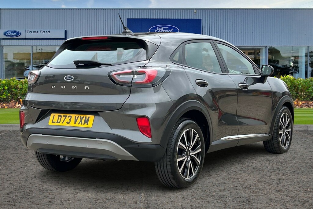 Ford Puma 1.0T Ecoboost Mhev Titanium Suv Hybrid LD73VXM Grey #4
