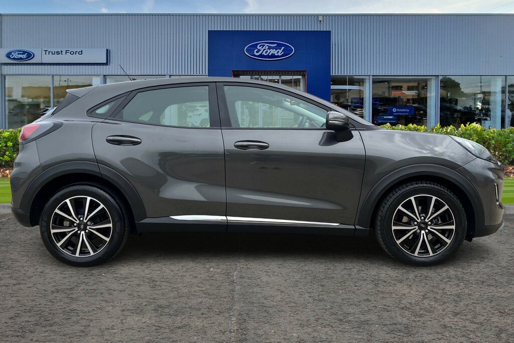 Ford Puma 1.0T Ecoboost Mhev Titanium Suv Hybrid LD73VXM Grey #3