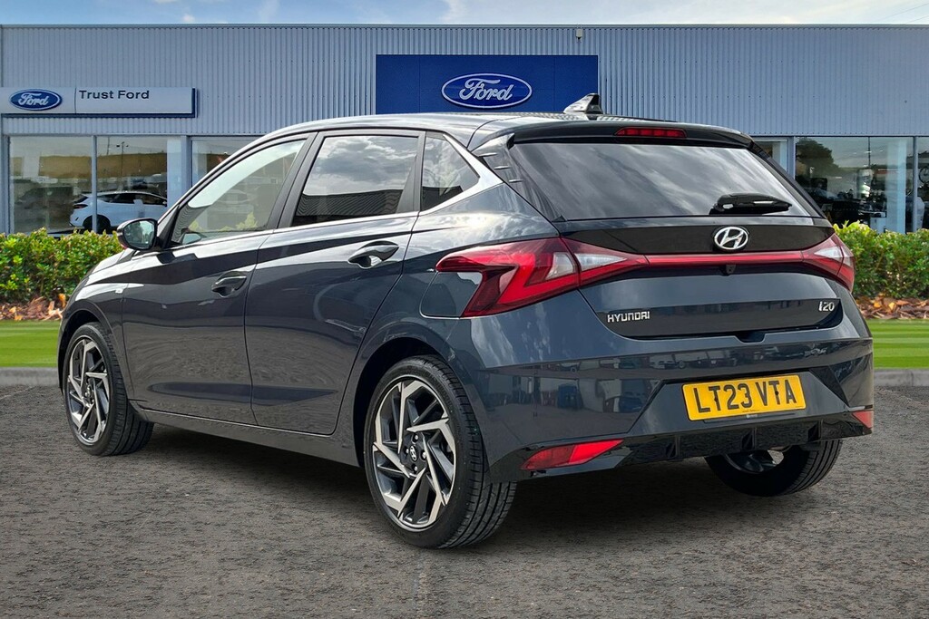 Hyundai I20 1.0 T-gdi Mhev Premium Hatchback Hybrid LT23VTA Grey #2