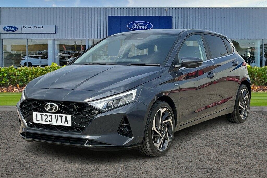 Hyundai I20 1.0 T-gdi Mhev Premium Hatchback Hybrid LT23VTA Grey #5