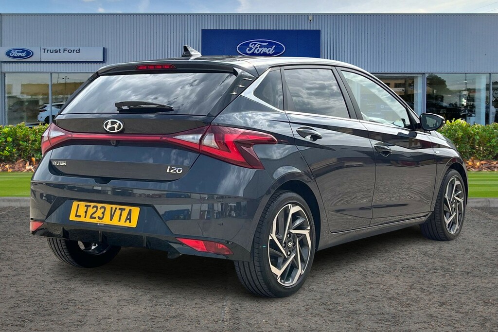 Hyundai I20 1.0 T-gdi Mhev Premium Hatchback Hybrid LT23VTA Grey #4