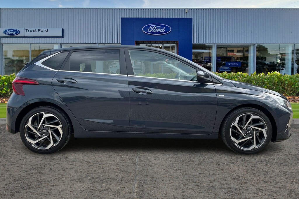 Hyundai I20 1.0 T-gdi Mhev Premium Hatchback Hybrid LT23VTA Grey #3