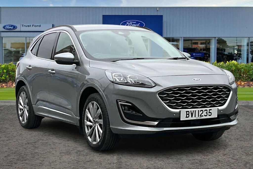 Ford Kuga 2.5 Phev Vignale Cvtrear Camera - Heated Sea Silver