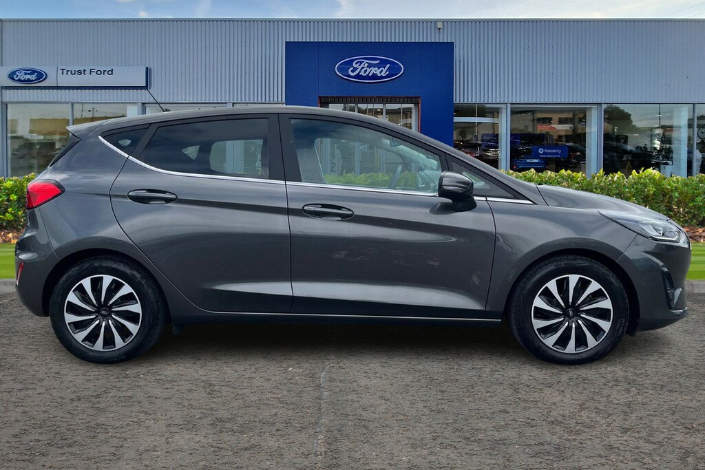 Ford Fiesta 1.0T Ecoboost Mhev Titanium Hatchback - Parkin AMZ9511 Grey #3