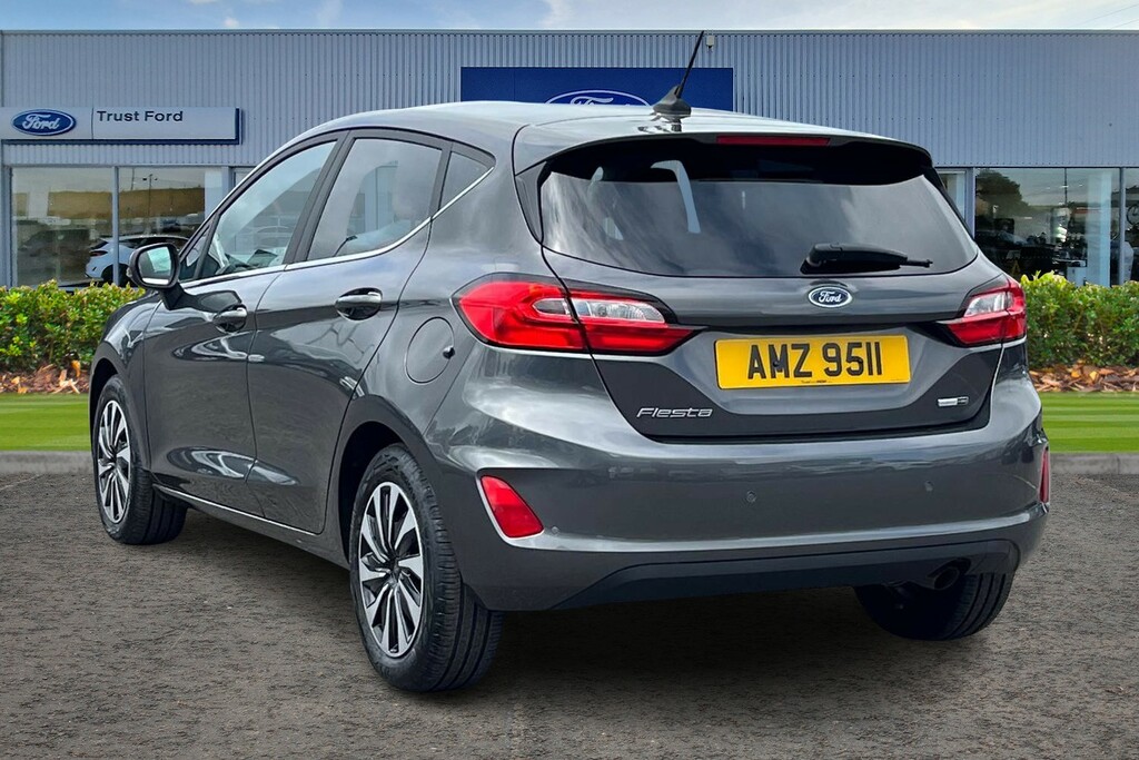 Ford Fiesta 1.0T Ecoboost Mhev Titanium Hatchback - Parkin AMZ9511 Grey #2