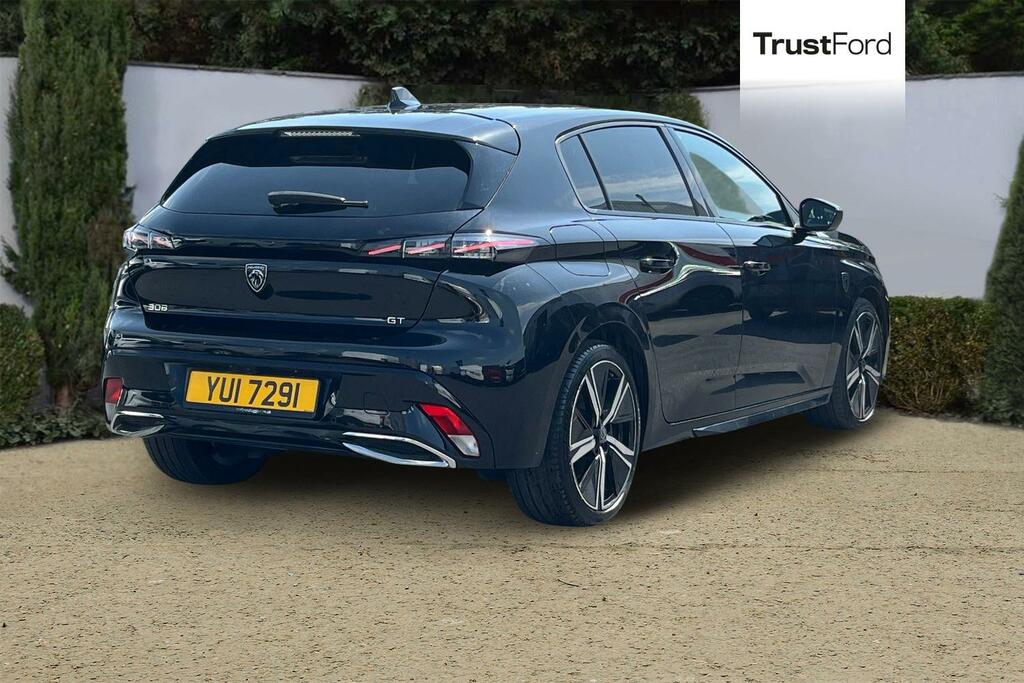 Peugeot 308 1.5 Bluehdi Gt Eat8 - Reversing Camera Sat Nav YUI7291 Black #4