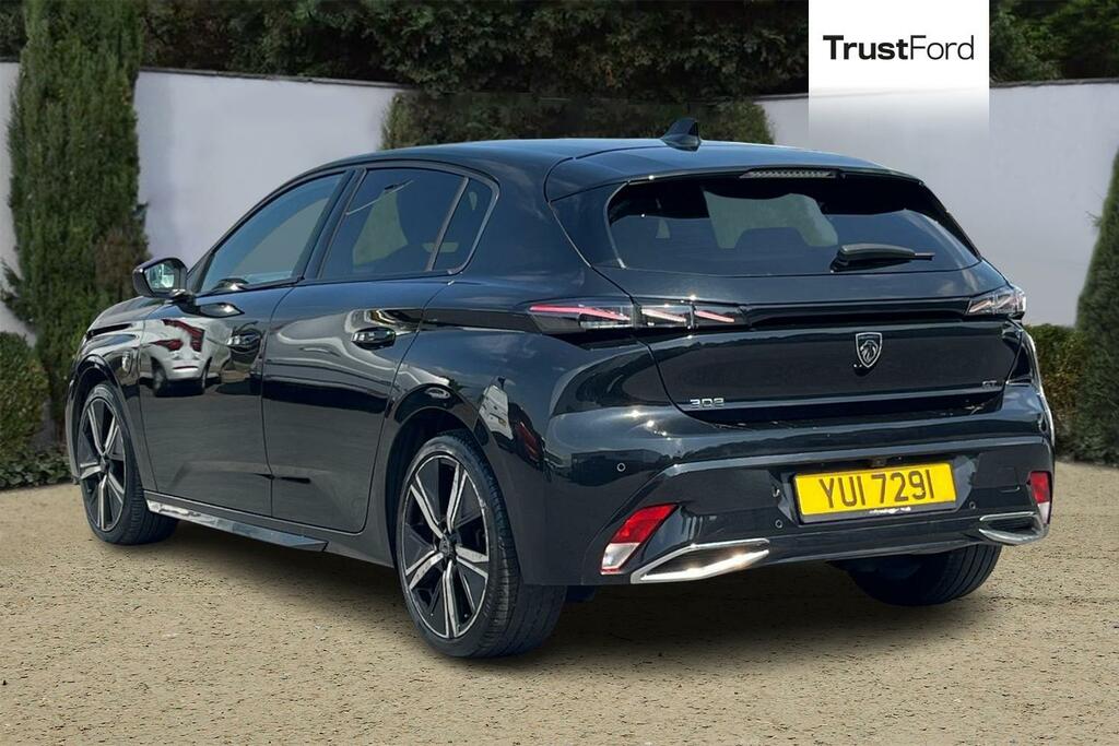 Peugeot 308 1.5 Bluehdi Gt Eat8 - Reversing Camera Sat Nav YUI7291 Black #2