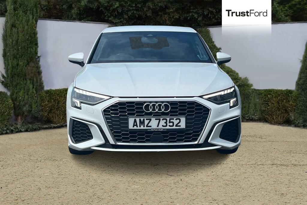 Audi A3 30 Tfsi S Line S Tronic - Heated Seats Reversi AMZ7352 White #6