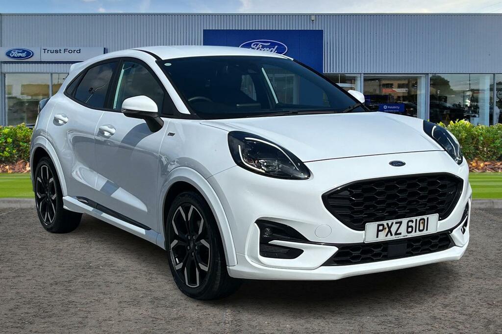 Ford Puma 1.0 Ecoboost Hybrid Mhev St-line X White