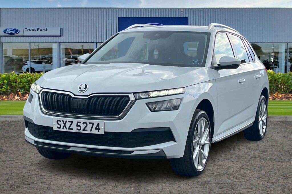 Skoda Kamiq 1.0 Tsi Se L Executive Suv Dsg Euro 6 SXZ5274 White #5
