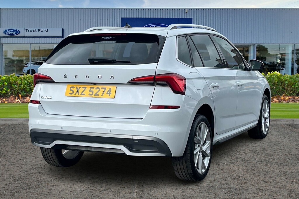 Skoda Kamiq 1.0 Tsi Se L Executive Suv Dsg Euro 6 SXZ5274 White #4