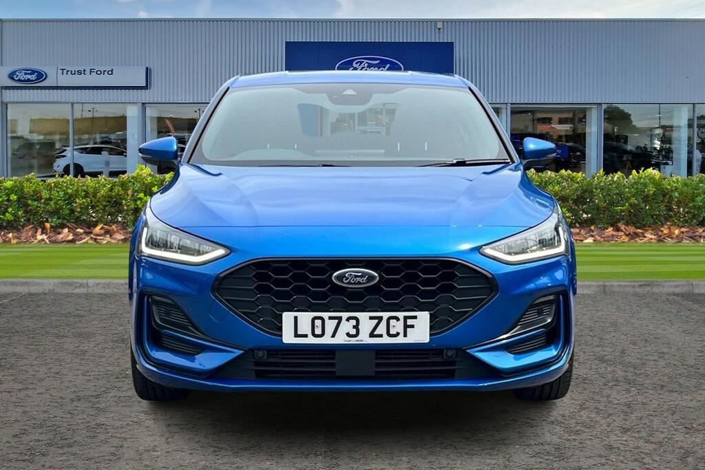 Ford Focus 1.0T Ecoboost St-line Hatchback LO73ZCF Blue #6