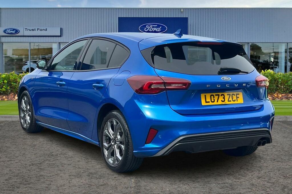 Ford Focus 1.0T Ecoboost St-line Hatchback LO73ZCF Blue #2