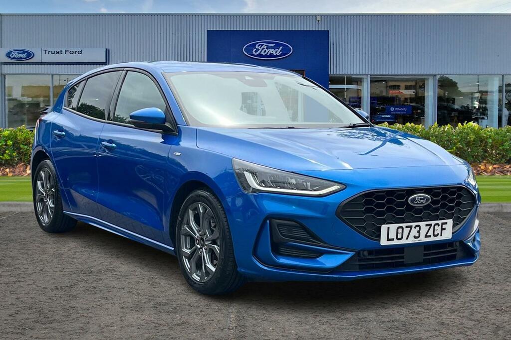 Ford Focus 1.0T Ecoboost St-line Hatchback Blue